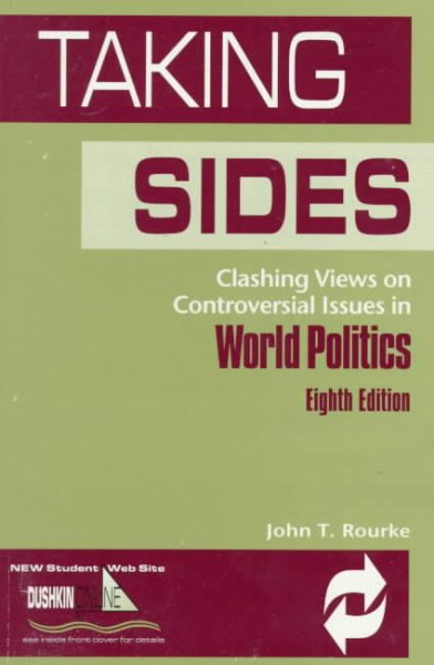 Clashing Views on Controversial Issues in World Politics (Taking Sides: Clashing Views on Controversial Issues in World Politics) cover