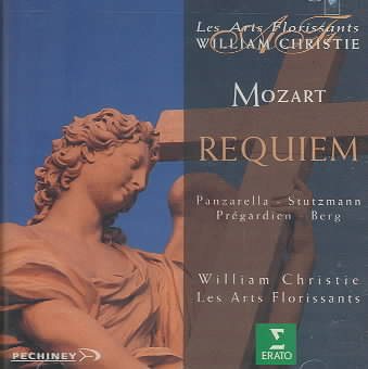 Mozart - Requiem / Panzarella, Stutzmann, Prégardin, Berg, Les Arts Florissants, Christie cover