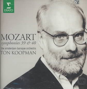 Mozart:Sym.39 & 40 cover