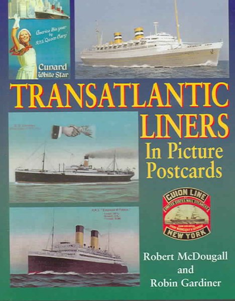 Transatlantic Liners in Picture Postcards cover