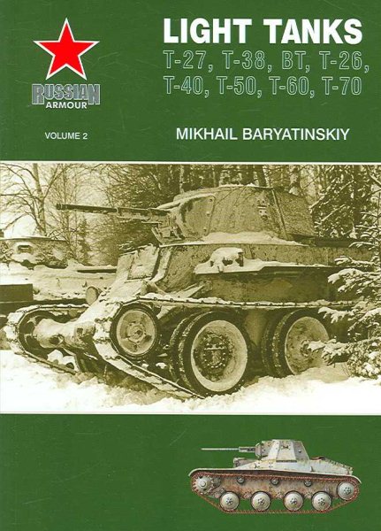 Light Tanks T-27, T-38, BT, T-26, T-40, T-50, T-60, T-70 (Russian Armour) cover