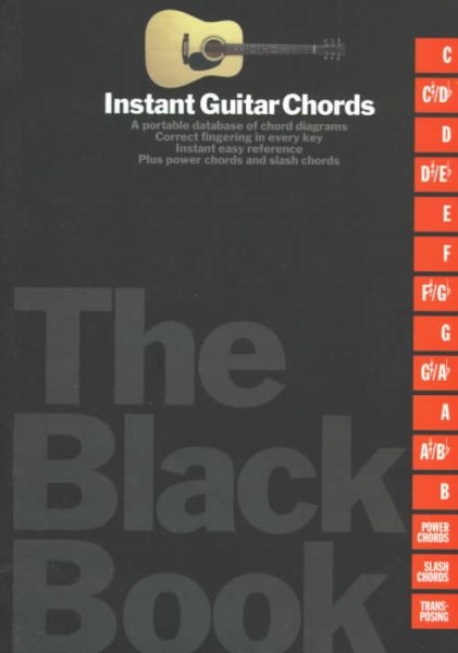 Instant Guitar Chords: The Black Book