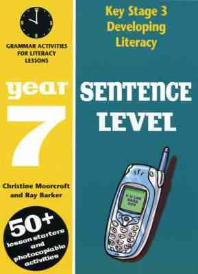 Developing Literacy Sentence Level cover