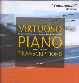 Virtuoso Piano Transcriptions cover