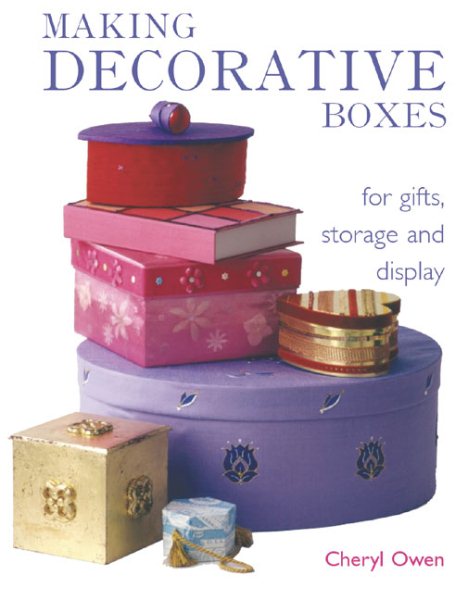 Making Decorative Boxes cover