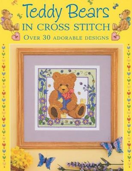Teddy Bears In Cross Stitch cover