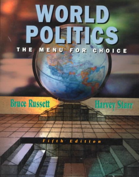 World Politics: The Menu for Choice cover