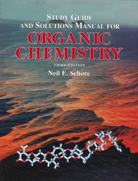 Study Guide and Solutions Manual for Organic Chemistry, Third Edition cover