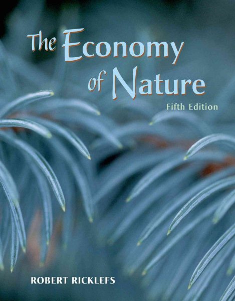 The Economy of Nature, Fifth Edition cover