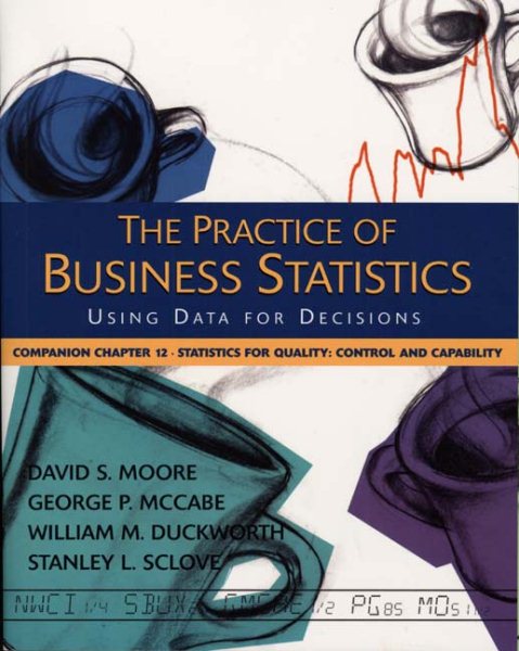 The Practice of Business Statistics Companion Chapter 12: Statistical Quality: Control and Capability cover