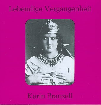 Karin Branzell cover