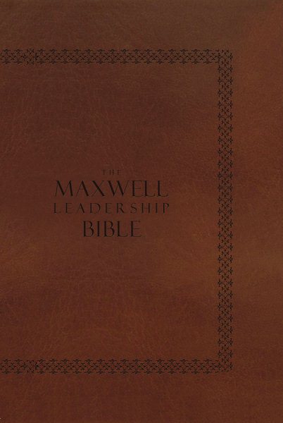 NKJV, The Maxwell Leadership Bible, Personal Size, Hardcover: Briefcase Edition cover
