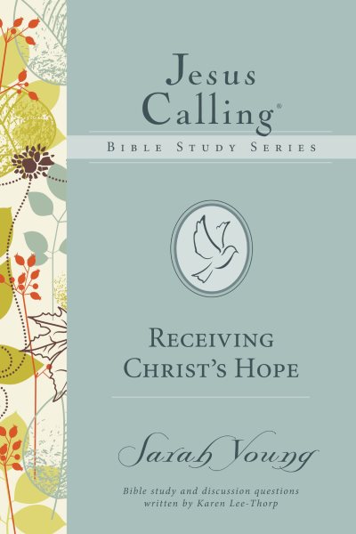 Receiving Christ's Hope (Jesus Calling Bible Studies) cover