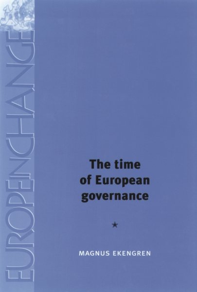 The Time of European Governance cover