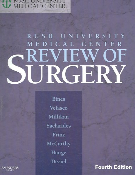 Rush University Medical Center Review of Surgery: Expert Consult - Online and Print cover