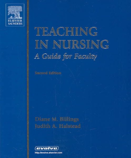 Teaching in Nursing -- A Guide for Faculty cover