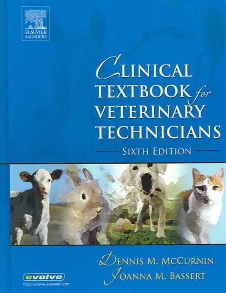 Clinical Textbook for Veterinary Technicians Sixth Edition cover