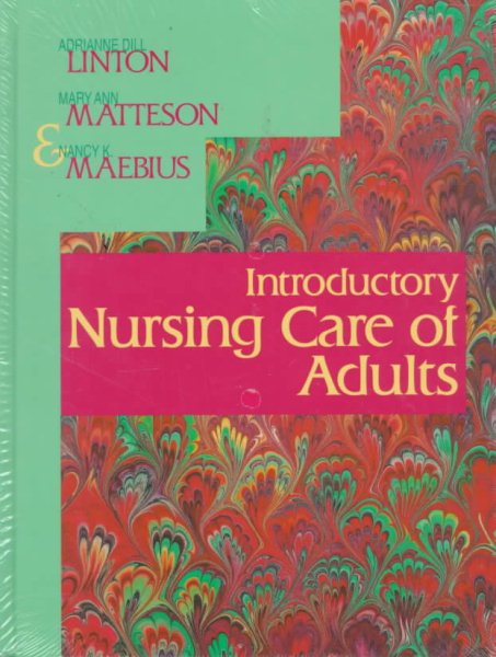 Introductory Nursing Care of Adults cover