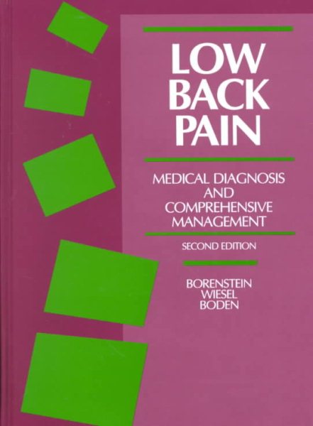 Low Back Pain: Medical Diagnosis and Comprehensive Management cover