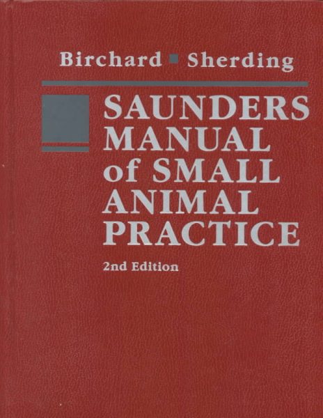 Saunders Manual of Small Animal Practice cover