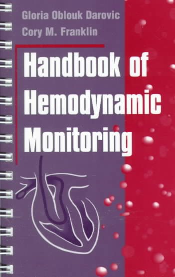 Handbook of Hemodynamic Monitoring cover