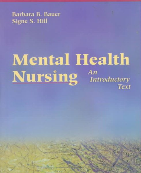 Mental Health Nursing: An Introductory Text cover