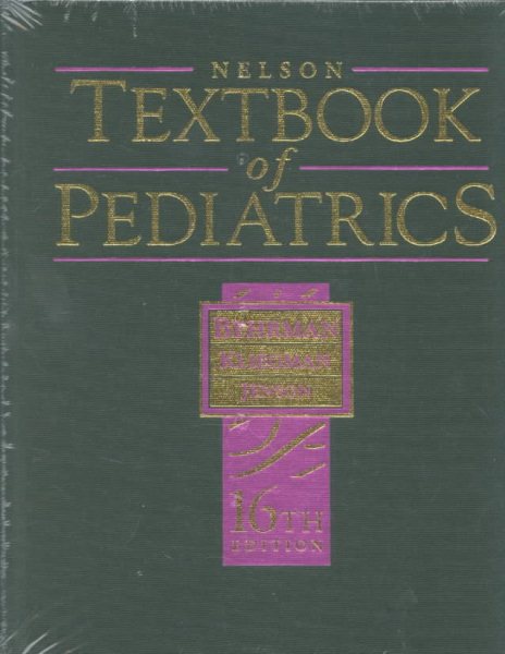 Nelson Textbook of Pediatrics: 16th Edition cover