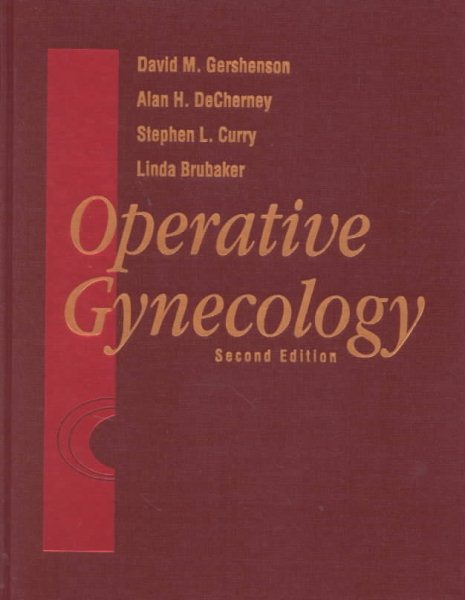 Operative Gynecology cover