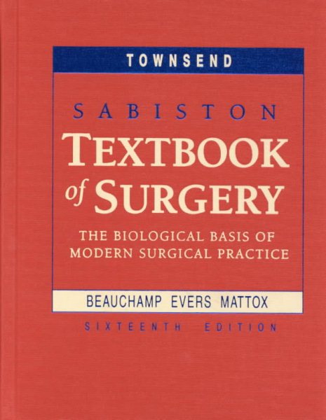 Sabiston Textbook of Surgery: The Biological Basis of Modern Surgical Practice cover