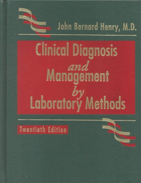 Clinical Diagnosis and Management by Laboratory Methods cover