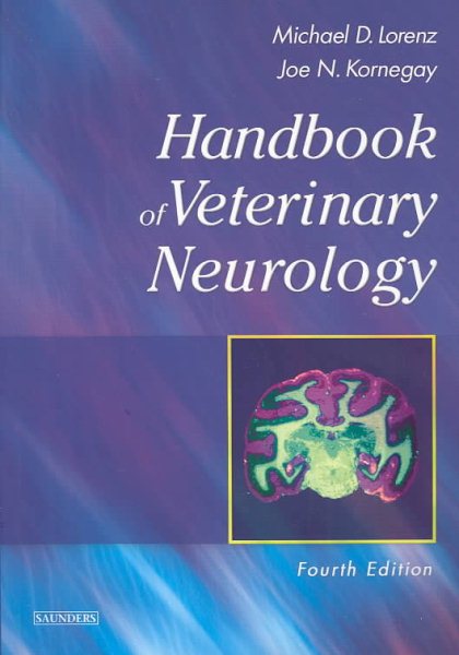 Handbook of Veterinary Neurology, 4e cover