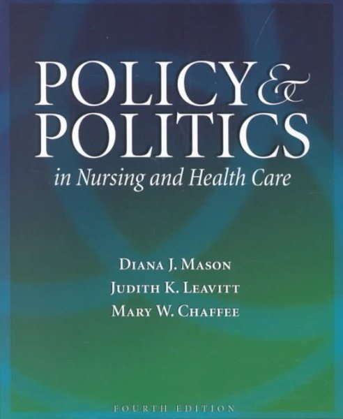 Policy and Politics in Nursing and Health Care cover