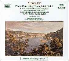 Piano Concerti 9, 11-14, 17, 18, 20-22 & 27 cover