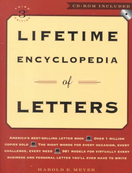 Lifetime Encyclopedia Of Letters, Third Edition, With Cd-Rom