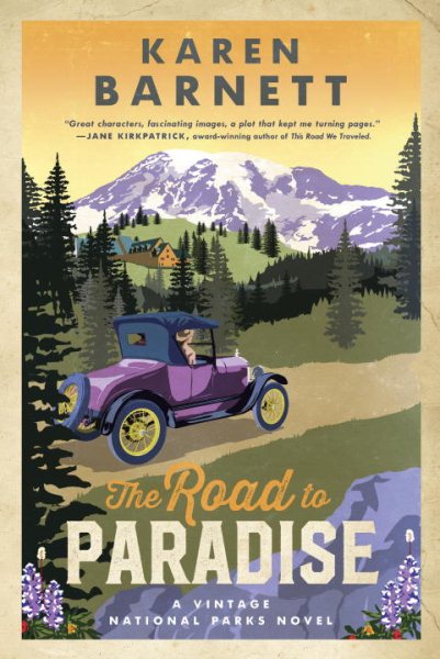 The Road to Paradise: A Vintage National Parks Novel cover
