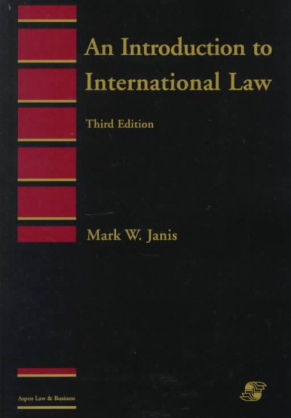 An Introduction to International Law cover