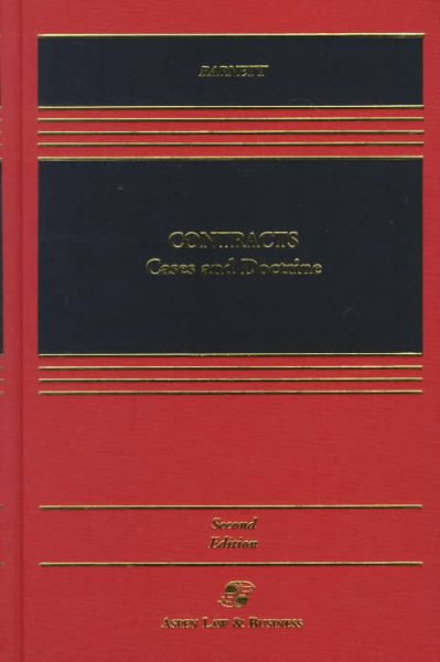 Contracts: Cases and Doctrine (Casebook) cover