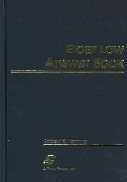 Elder Law Answer Book cover