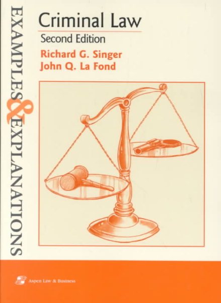 Criminal Law: Examples and Explanations (Examples & Explanations Series) cover