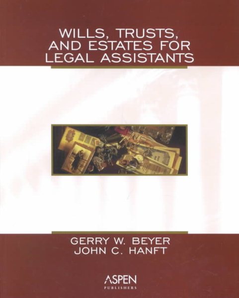 Wills, Trusts, and Estates for Legal Assistants cover