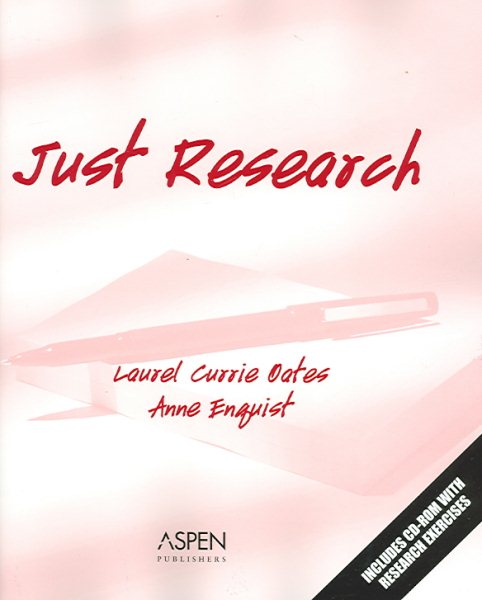 Just Research cover