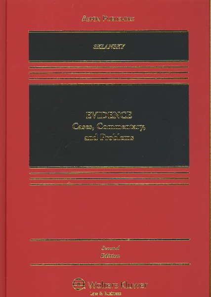 Evidence: Cases Commentary and Problems cover