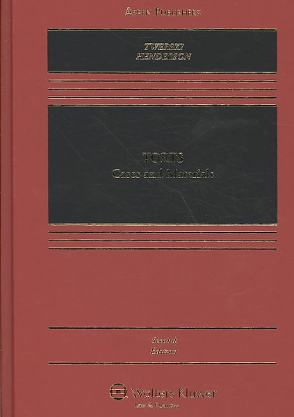 Torts: Cases and Materials cover
