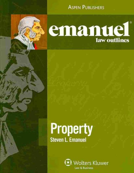 Emanuel Law Outlines: Property cover