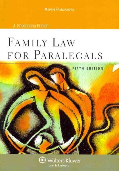 Family Law for Paralegals 5e cover