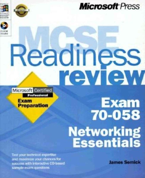 MCSE Readiness Review Exam 70-058 Networking Essentials cover