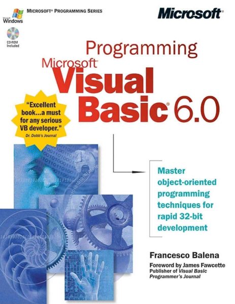 Programming Microsoft® Visual Basic® 6.0 cover