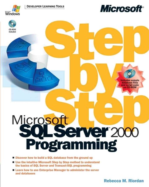 Microsoft® SQL Server 2000 Programming Step by Step (Step by Step (Microsoft)) cover