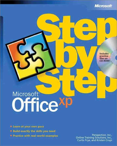 Microsoft Office XP Step by Step (Step by Step (Microsoft)) cover