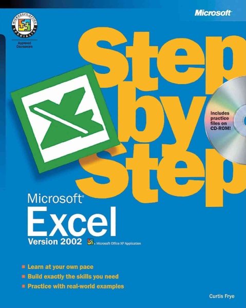 Microsoft Excel Version 2002 Step by Step cover